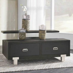 Outlet โ Ashley Furniture Tables Chisago - Black/silver - Lift Top Cocktail Table ๐ 21 Ashley Furniture Tables Chisago - Black/silver - Lift Top Cocktail Table