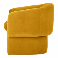 Moe's Home Collection Chairs Franco Chair Mustard