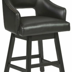 Ashley Furniture Stools Tallenger - Dark Ultimate Best In Class UPH Swivel Barstool (2/CN)