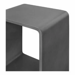 Moe's Home Collection Cali Accent Cube Grey Tables