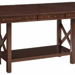 Ashley Furniture Tables Collenburg - Dark Brown - Rect Drm Counter Ext Table