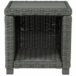 Ashley Furniture Elite Park - Gray - Square End Table