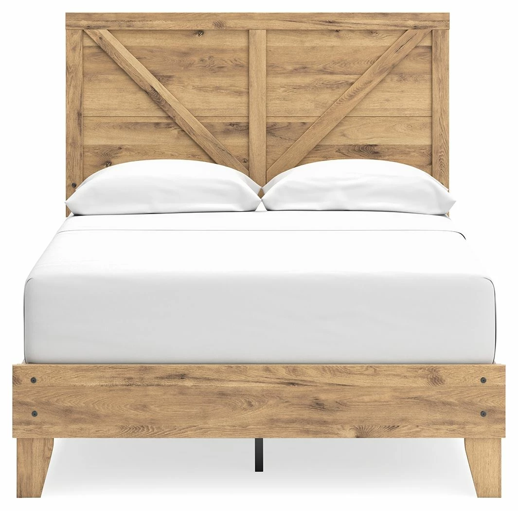Cheap 🔥 Signature Design By Ashley® Larstin - Crossbuck Panel Platform Bed ⭐ 6 Signature Design By Ashley® Larstin - Crossbuck Panel Platform Bed