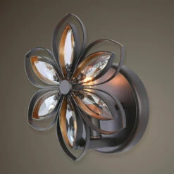 Uttermost Posey 1 Light Floral Sconce Accessories