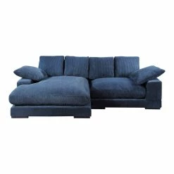 Moe's Home Collection Sectionals Plunge Sectional Navy