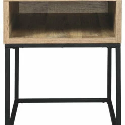 Ashley Furniture Gerdanet - Natural - Rectangular End Table Tables