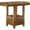 Ashley Furniture Ralene - Medium Brown - Rect Drm Counter Ext Table Tables