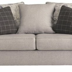 Ashley Furniture Velletri - Pewter - Loveseat Loveseats