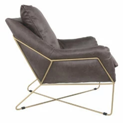 Ashley Furniture Crosshaven - Dark Gray - Accent Chair