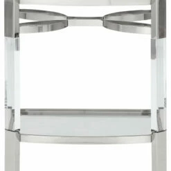 Ashley Furniture Chaseton - Clear/silver Finish - Accent Table Tables