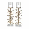 Uttermost Tala Rose Gold Candleholders Set/2 Table Decor