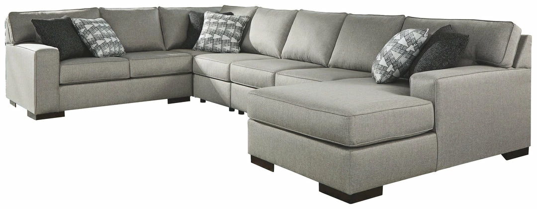 Hot Sale 😍 Benchcraft® Sectionals Marsing Nuvella - Sleeper Sectional With Chaise 🛒 12 Benchcraft® Sectionals Marsing Nuvella - Sleeper Sectional With Chaise