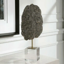 Table Decor Uttermost Beekeeper Antique Gold Sculpture