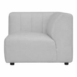 Moe's Home Collection Lyric Arm Chair Left Oatmeal
