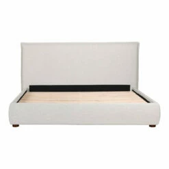 Moe's Home Collection Beds Luzon King Bed Light Grey