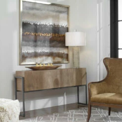 Uttermost Nevis Contemporary Console Table