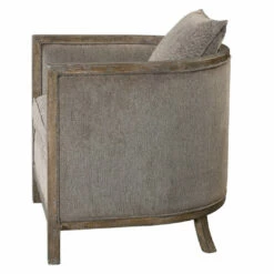New โ๏ธ Uttermost Viaggio Gray Chenille Accent Chair ๐ฅ 16 Uttermost Viaggio Gray Chenille Accent Chair