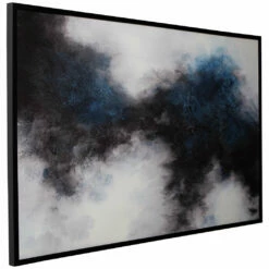 Ashley Furniture Accessories Bellecott - Black/white/blue - Wall Art