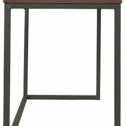Ashley Furniture Horatio - Warm Brown/gunmetal - Home Office Small Desk Desks