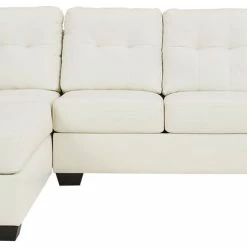 Signature Design By Ashley® Donlen - White - Left Arm Facing Chaise 2 Pc Sectional
