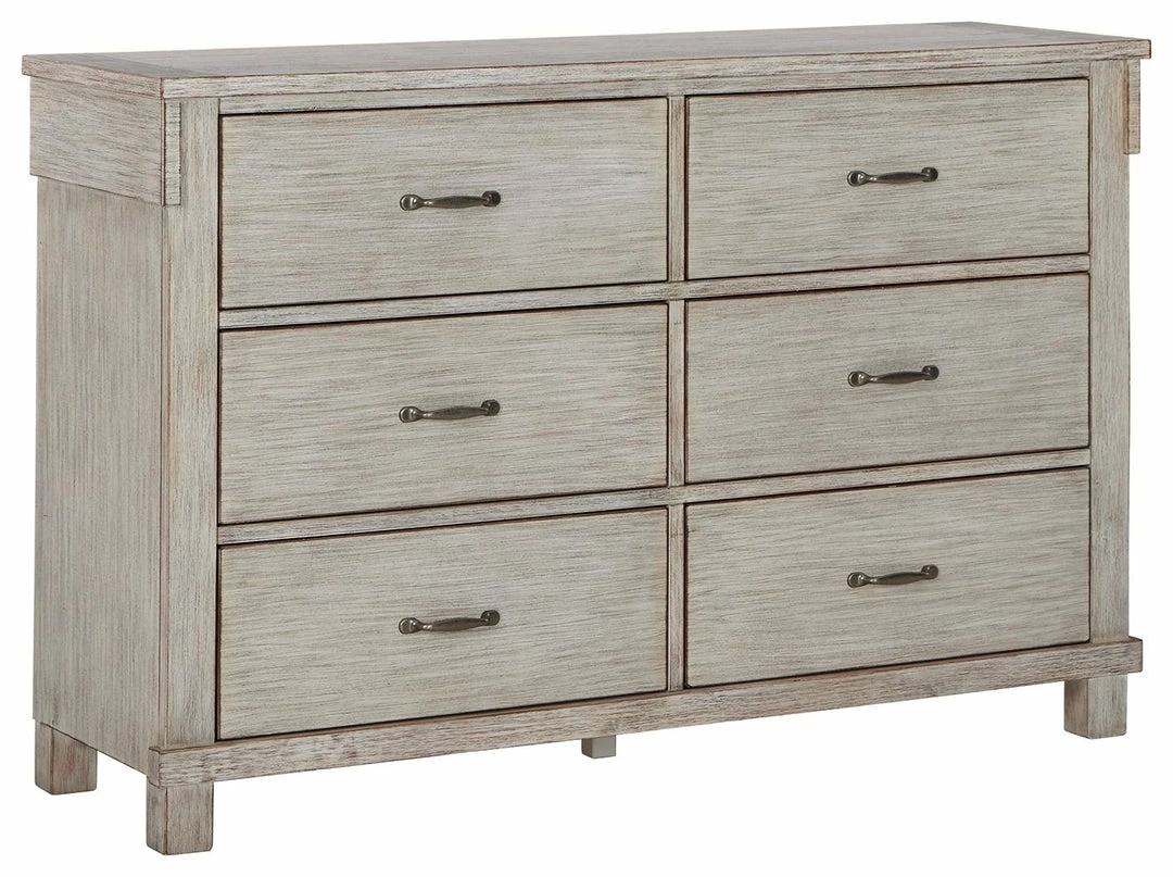 New ❤️ Ashley® Hollentown - 👗 Dresser, Mirror, Panel Bed 🥰 6 Ashley® Hollentown - Dresser, Mirror, Panel Bed