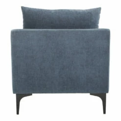 Moe's Home Collection Chairs Paris Armchair Blue