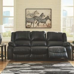 Signature Design By Ashley® Reclining Furniture Calderwell - Patterned - Reclining Sofa, Double Reclining Loveseat With Console, Rocker Recliner