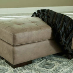 Signature Design By Ashley® Maderla - Pebble - 2 Pc. - Chair, Ottoman Chair & Ottoman Sets