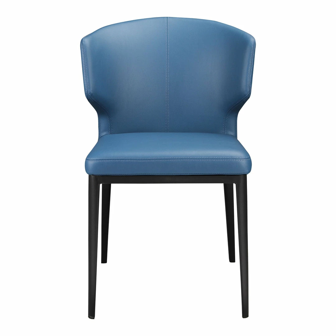 Cheapest 🌟 Moe's Home Collection Chairs Delaney Side Chair Steel Blue-m2 👏 3 Moe's Home Collection Chairs Delaney Side Chair Steel Blue-m2