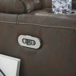 Signature Design By Ashley® Game - Bark - Pwr Recliner/adj Headrest