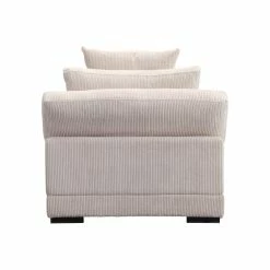 Moe's Home Collection Tumble Slipper Chair Cappuccino Sectional Pieces