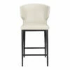 Moe's Home Collection Delaney Counter Stool Beige Stools