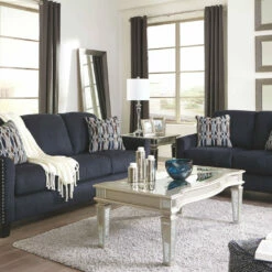Brand new ⭐ Ashley Furniture Loveseats Creeal - Blue - Loveseat 😍 21 Ashley Furniture Loveseats Creeal - Blue - Loveseat