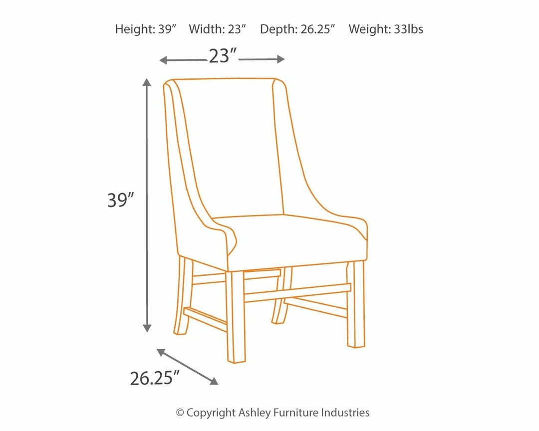 Best reviews of ๐ Ashley Furniture Sommerford - Black/brown - Dining Uph Arm Chair (2/cn) ๐ 8 Ashley Furniture Sommerford - Black/brown - Dining Uph Arm Chair (2/cn)