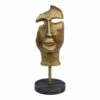 Moe's Home Collection Golden Mask On Stand Table Decor