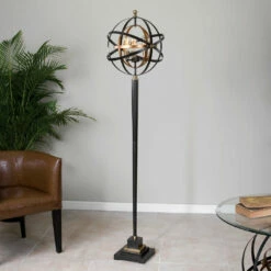 Accessories Uttermost Rondure Sphere Floor Lamp