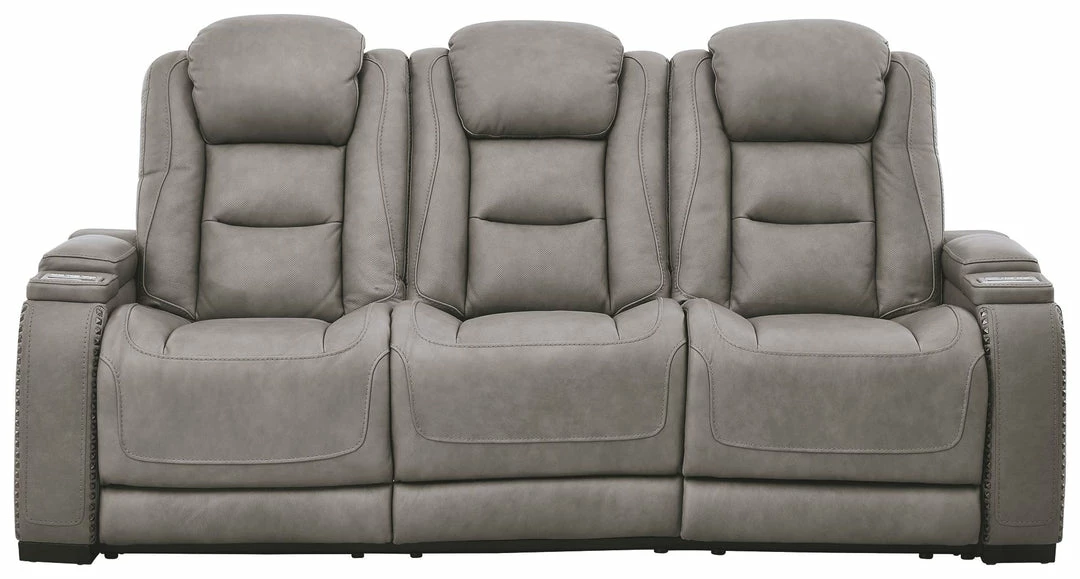 Coupon ๐ Ashley Furniture Sofas The Man-den - Gray - Pwr Rec Sofa With Adj Headrest ๐ 5 Ashley Furniture Sofas The Man-den - Gray - Pwr Rec Sofa With Adj Headrest