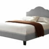 Emerald Home Beds Uhpolstered Queen Bed Gray