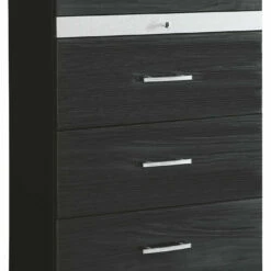Ashley Furniture Chests Starberry - Black - Five Drawer Chest