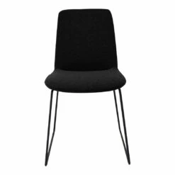 Moe's Home Collection Ruth Dining Chair Black-m2 Chairs