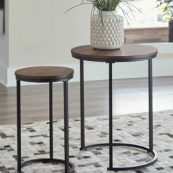 Best deal 🤩 Ashley Furniture Briarsboro - Brown/black - Accent Table (2/cn) 🔥 15 Ashley Furniture Briarsboro - Brown/black - Accent Table (2/cn)