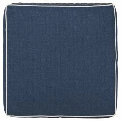 Ashley Furniture Ottomans Grasson - Brown/blue - Ottoman With Cushion