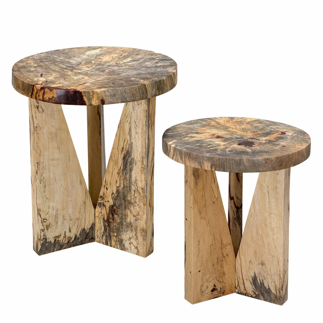Deals ⭐ Uttermost Nadette Natural Nesting Tables, S/2 ⌛ 3 Uttermost Nadette Natural Nesting Tables, S/2