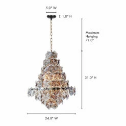 Moe's Home Collection Accessories Swan Pendant Lamp