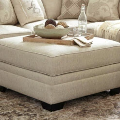 Ashley Furniture Luxora - Bisque - Ottoman With Storage