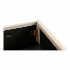 Moe's Home Collection Kenzo Storage Bed King Ecru Beds