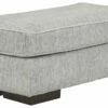 Benchcraft® Mercado - Pewter - Ottoman Ottomans