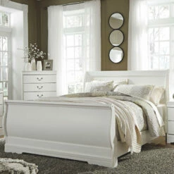 Outlet ⭐ Ashley Furniture Headboards Anarasia - Best In Class - Sleigh Headboard 💯 10 Ashley Furniture Headboards Anarasia - Best In Class - Sleigh Headboard