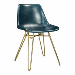 Outlet 🤩 Moe's Home Collection Omni Dining Chair Blue-m2 Chairs ✨ 11 Moe's Home Collection Omni Dining Chair Blue-m2 Chairs