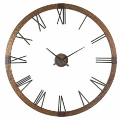 Accessories Uttermost Amarion 60" Copper Wall Clock